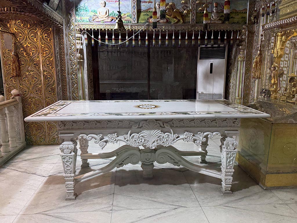 Temple interiors and heritage architecture